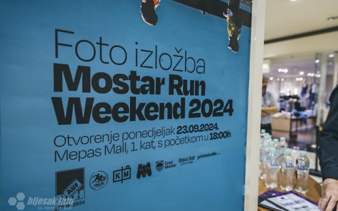 Mostarski polumaraton “ispričan” kroz izložbu fotografija
