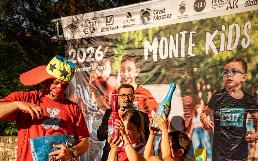 Monte Festival za djecu u Mostaru: slavlje igre, sporta i jednakosti